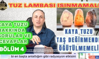 Taş Değirmendeki Tehlike. Tuz Lambası Isınmamalı.
