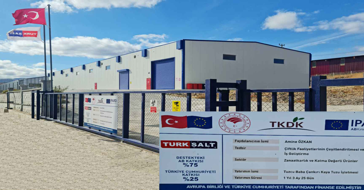 Tuzcu Baba Çankırı kaya tuzu Fabrikası