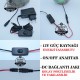 Tuz Lambası 5-6 kg arası 12V Led Işıklı Tuz Lambası 5-6 kg arası 12V Led Işıklı