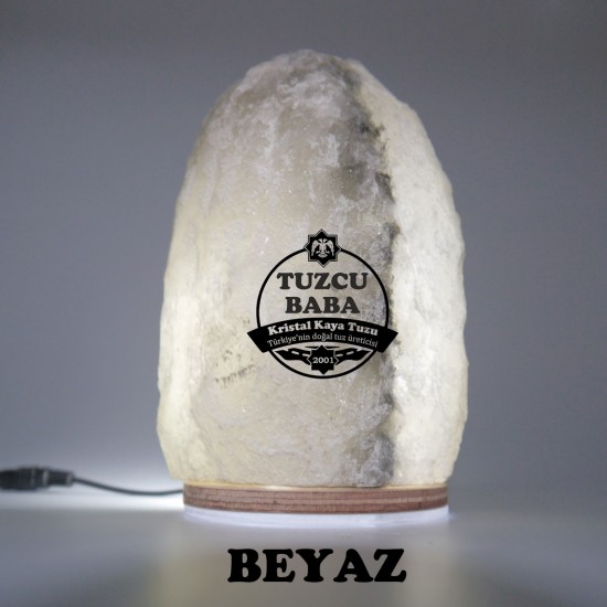 Tuz Lambası 5-6 kg arası 12V Led Işıklı Tuz Lambası 5-6 kg arası 12V Led Işıklı
