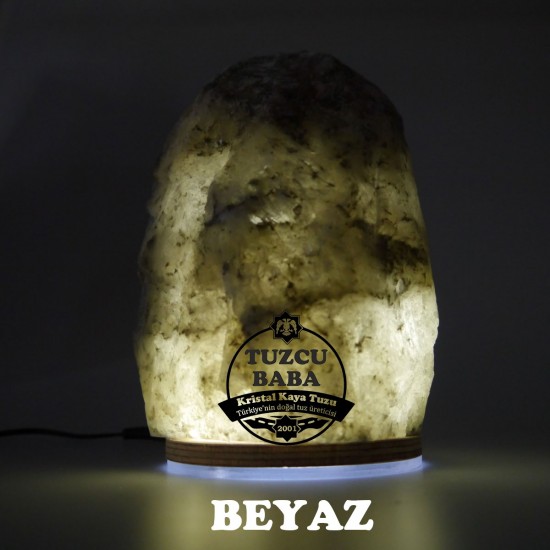 Tuz Lambası 5-6 kg arası 12V Led Işıklı Tuz Lambası 5-6 kg arası 12V Led Işıklı