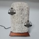 Tuz Lambası Doğal Model 3-4 kg 12v Led
