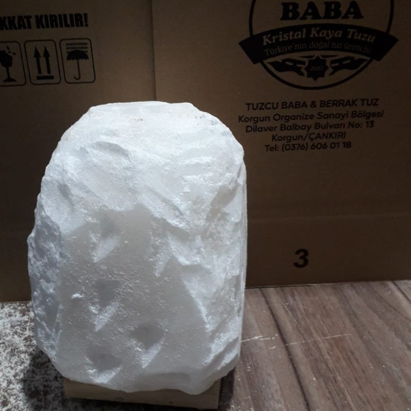 Tuz Lambası Doğal Model 2-3 kg 12v Led Tuz Lambası Doğal Model 2-3 kg 12v Led