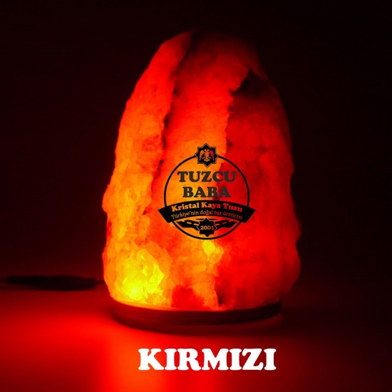 Tuz Lambası 5-6 kg arası 12V Led Işıklı Tuz Lambası 5-6 kg arası 12V Led Işıklı