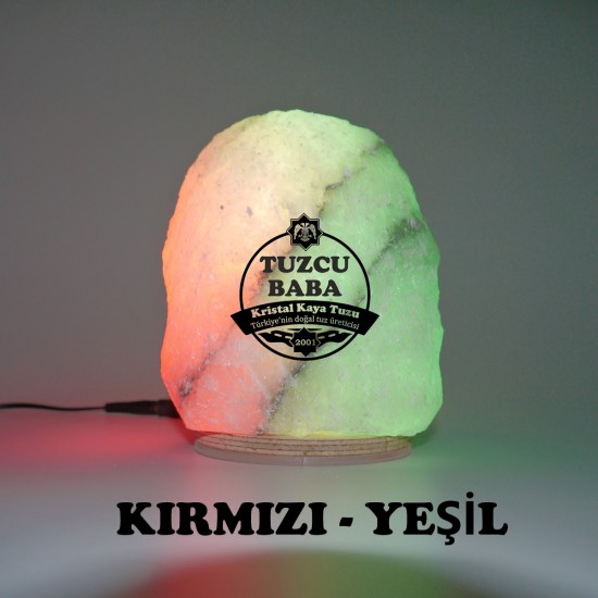 Tuz Lambası 5-6 kg arası 12V Led Işıklı Tuz Lambası 5-6 kg arası 12V Led Işıklı