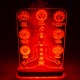 Tuz Lambası 3d 7 Çakra 5v Led Usb Kablolu - 3 - 4 kg Tuz Lambası 3d 7 Çakra 5v Led Usb Kablolu - 3 - 4 kg