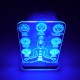 Tuz Lambası 3d 7 Çakra 5v Led Usb Kablolu - 3 - 4 kg Tuz Lambası 3d 7 Çakra 5v Led Usb Kablolu - 3 - 4 kg