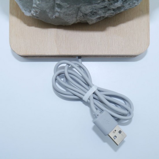 Tuz Lambası 3d Yaşam Çiçeği 5v Led Usb Kablolu - 3 - 4 kg Tuz Lambası 3d Yaşam Çiçeği 5v Led Usb Kablolu - 3 - 4 kg