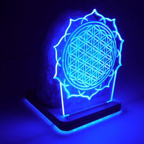 Tuz Lambası 3d Yaşam Çiçeği 5v Led Usb Kablolu - 3 - 4 kg Tuz Lambası 3d Yaşam Çiçeği 5v Led Usb Kablolu - 3 - 4 kg