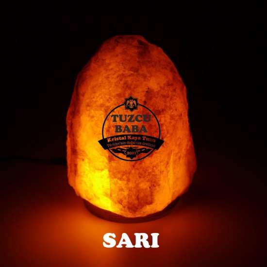 Tuz Lambası 5-6 kg arası 12V Led Işıklı Tuz Lambası 5-6 kg arası 12V Led Işıklı