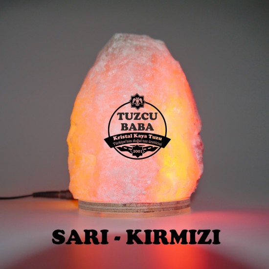 Tuz Lambası 5-6 kg arası 12V Led Işıklı Tuz Lambası 5-6 kg arası 12V Led Işıklı