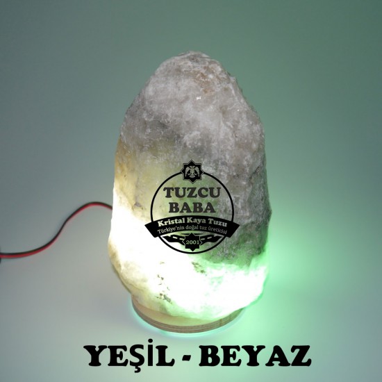 Tuz Lambası 5-6 kg arası 12V Led Işıklı Tuz Lambası 5-6 kg arası 12V Led Işıklı
