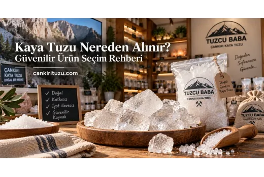 2026 yılında Kaya Tuzu Nereden Alınır?