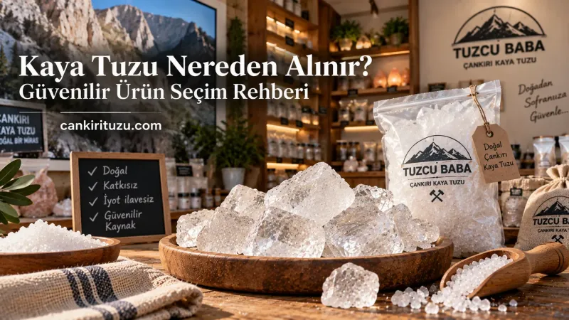 2026 yılında Kaya Tuzu Nereden Alınır?