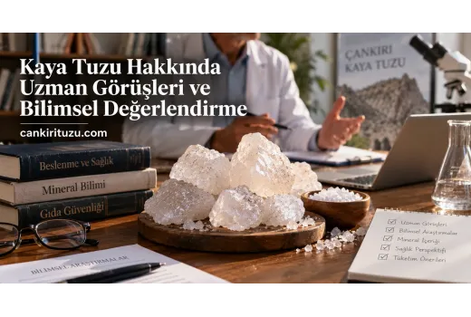 Kaya Tuzu Hakkında Doktorlar ve Bilim Adamlarının Görüşleri