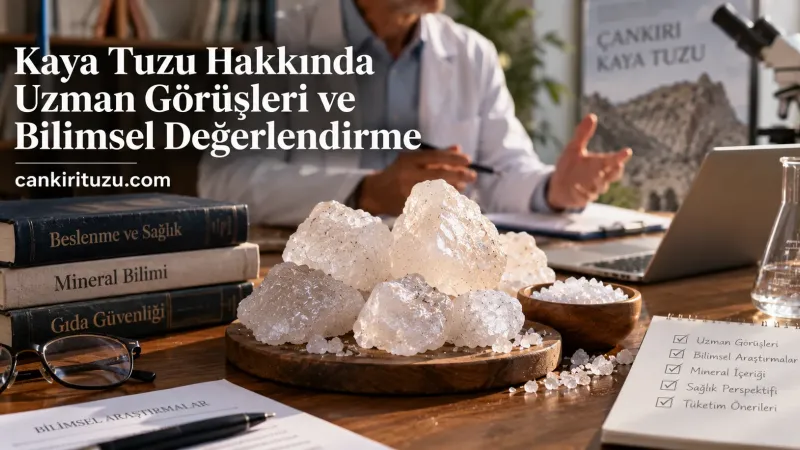 Kaya Tuzu Hakkında Doktorlar ve Bilim Adamlarının Görüşleri