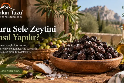 Kuru Sele Zeytini Nasıl Yapılır?