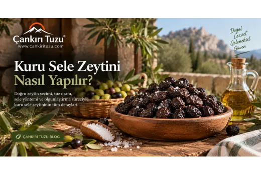 Kuru Sele Zeytini Nasıl Yapılır?