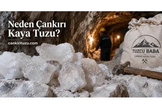 Neden Çankırı Kaya Tuzu? Kaynak, Üretim ve Analiz | Video
