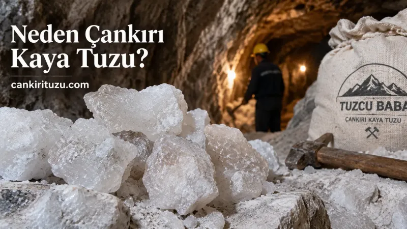 Neden Çankırı Kaya Tuzu? Kaynak, Üretim ve Analiz | Video