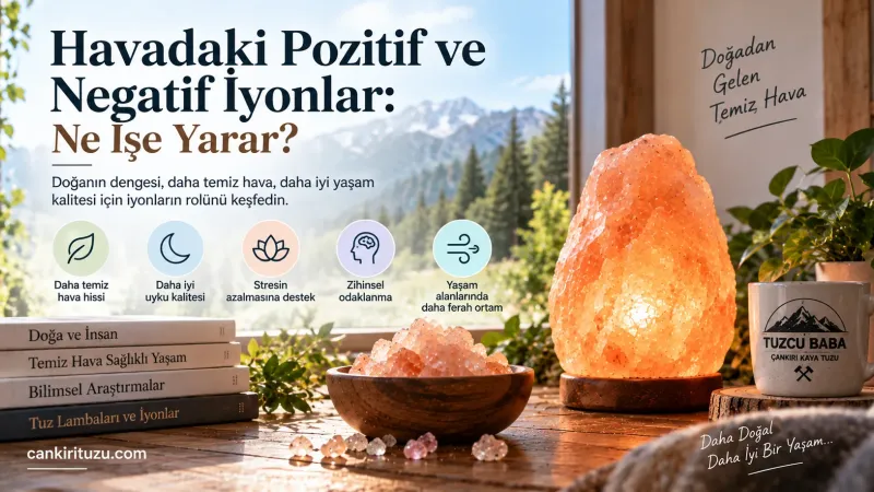 Kaya Tuzu Lambası İyon Yayar mı? Teknik ve Pratik Rehber