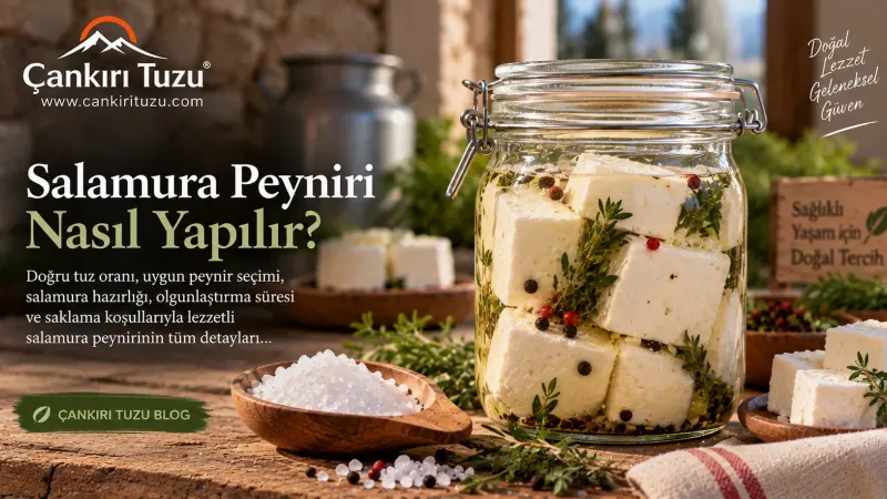 Salamura Peyniri Nasıl Yapılır?