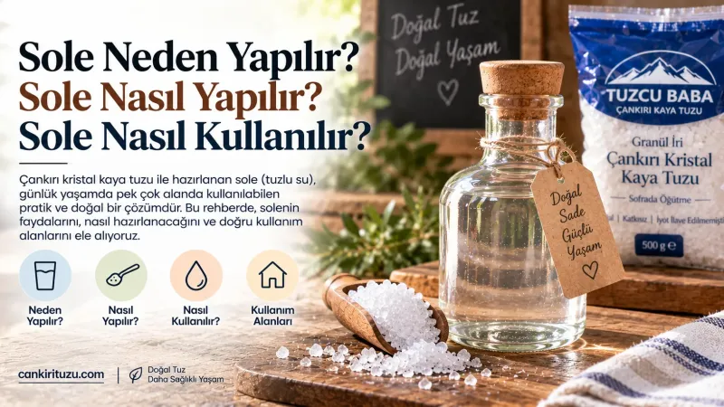 SOLE NEDEN YAPILIR? SOLE NASIL YAPILIR? SOLE NASIL KULLANILIR?
