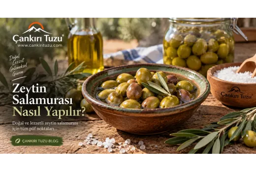 Zeytin Salamurası Nasıl Yapılır?