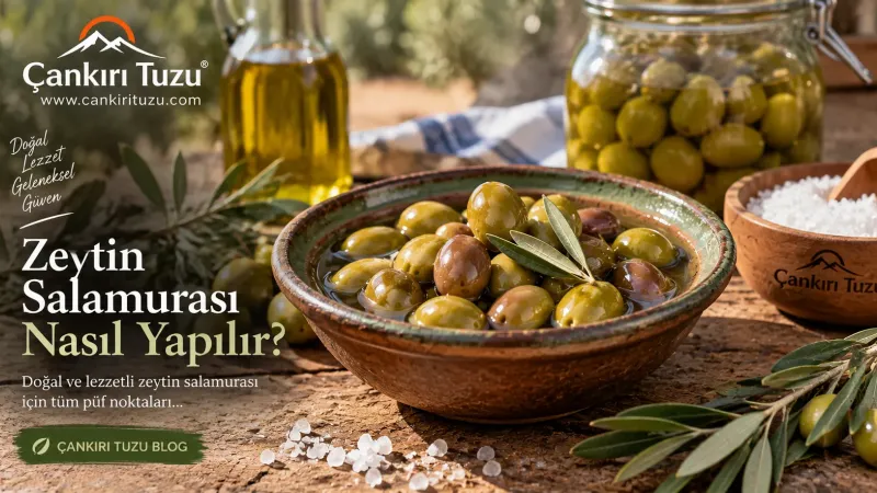 Zeytin Salamurası Nasıl Yapılır?