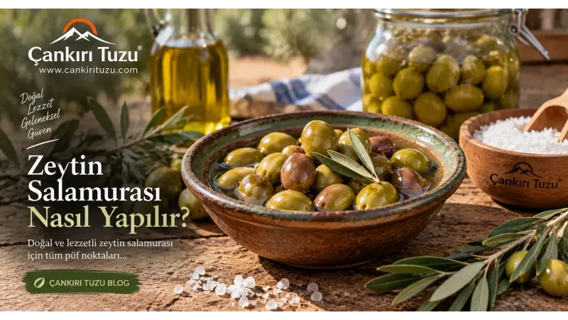 Zeytin Salamurası Nasıl Yapılır?