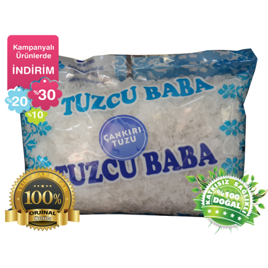 Bulaşık Makinesi tuzu Doğal ve katkısız 1kg Bulaşık Makinesi tuzu Doğal ve katkısız 1kg