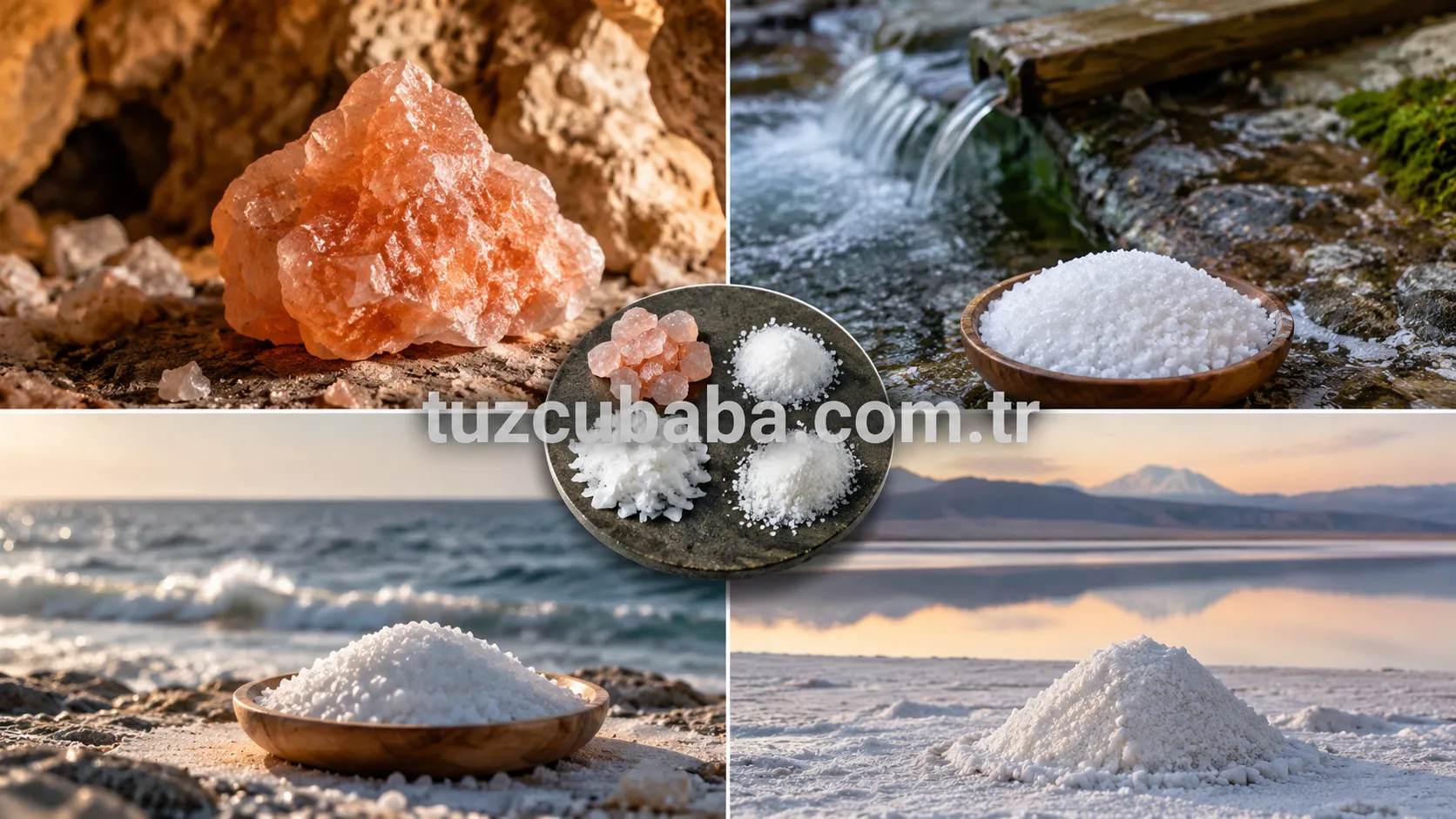 Göl tuzu nedir rehberi görseli Göl tuzu ve doğal tuz kaynaklarını temsil eden görünüm