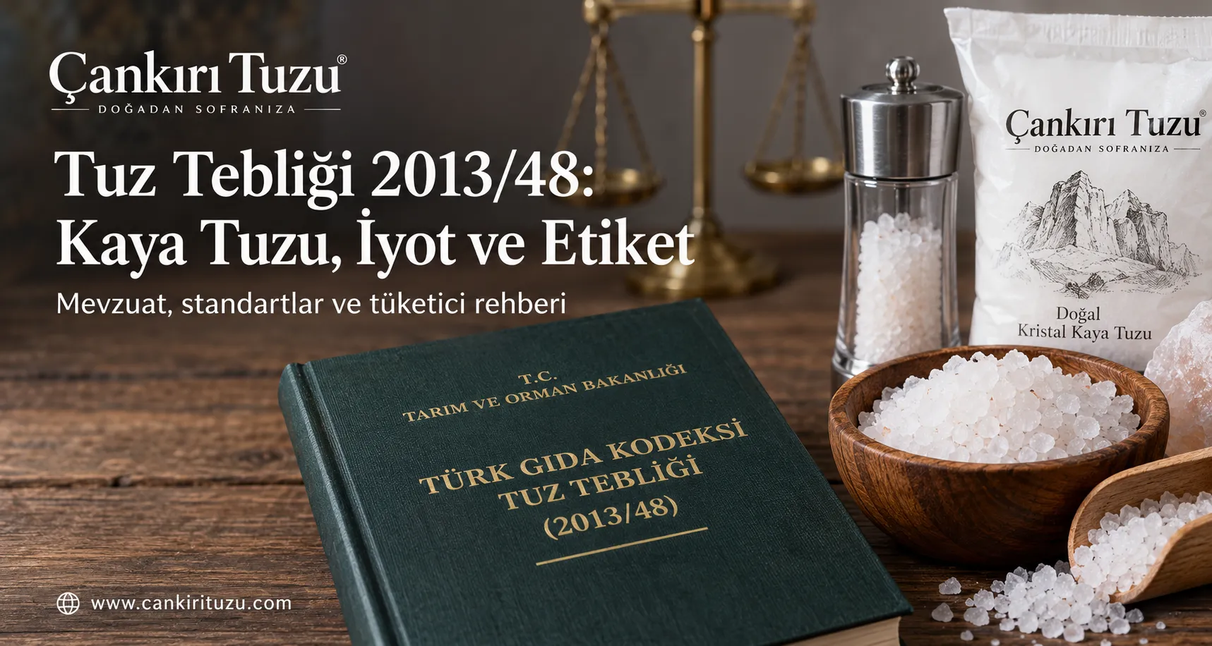Tuz Tebliği 2013/48: Kaya Tuzu, İyot ve Etiket