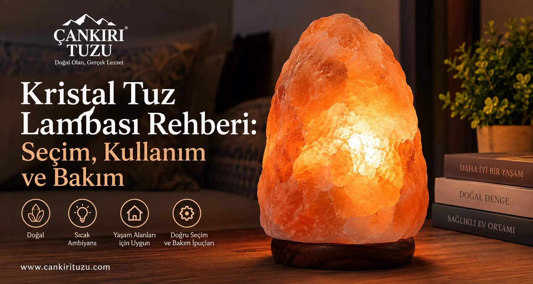Kristal Tuz Lambası Rehberi: Seçim, Kullanım ve Bakım