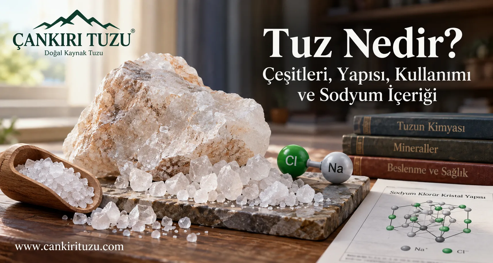 Tuz Nedir? Çeşitleri, Yapısı, Kullanımı ve Sodyum İçeriği